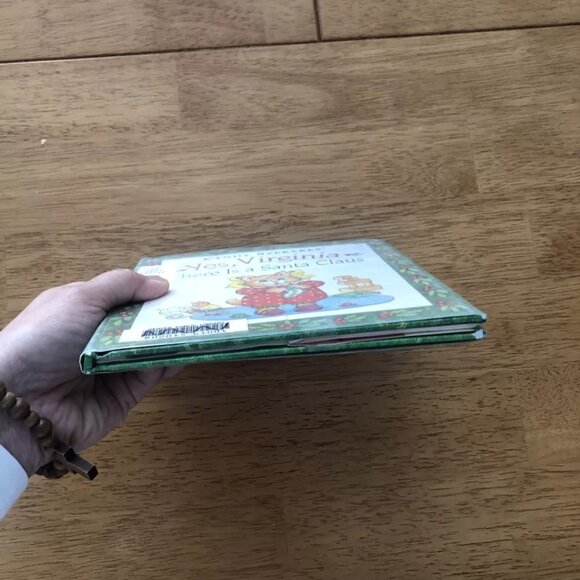 1997 Cyndy Szekeres' Yes, Virginia There is a Santa Claus HC DJ Gift Book Size - Picture 6 of 8